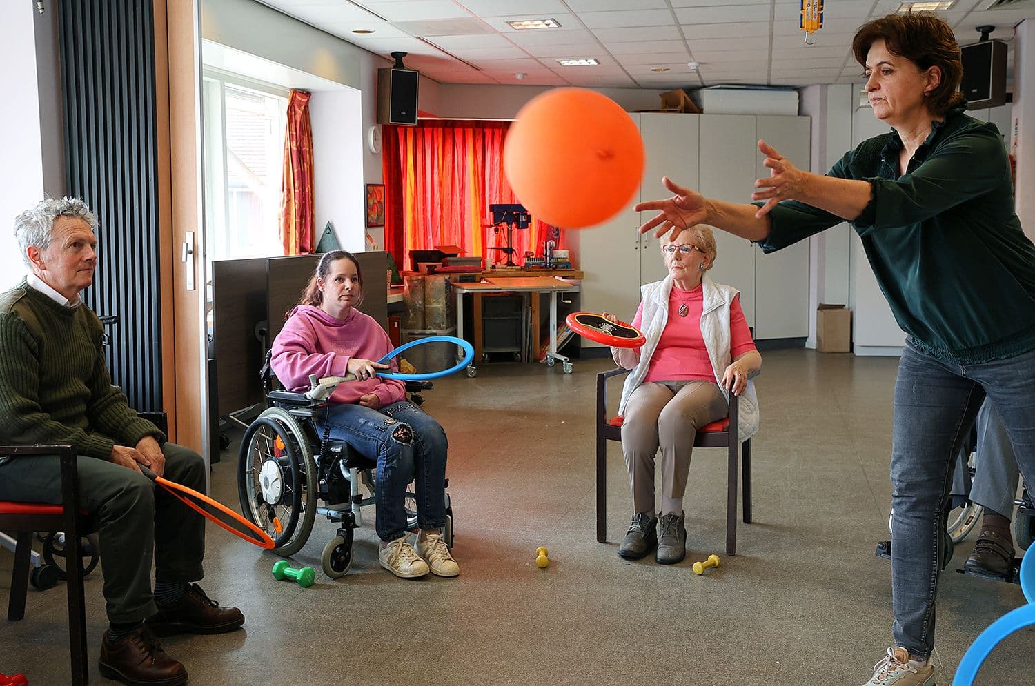 Dagbesteding Dommelhoef beweegactiviteit