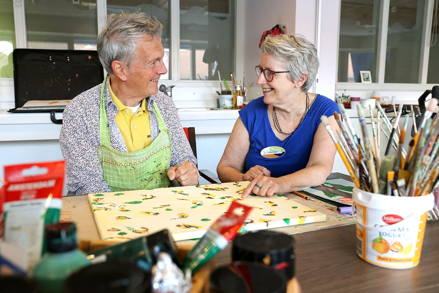 Vrijwilligers Dommelhoef activiteit